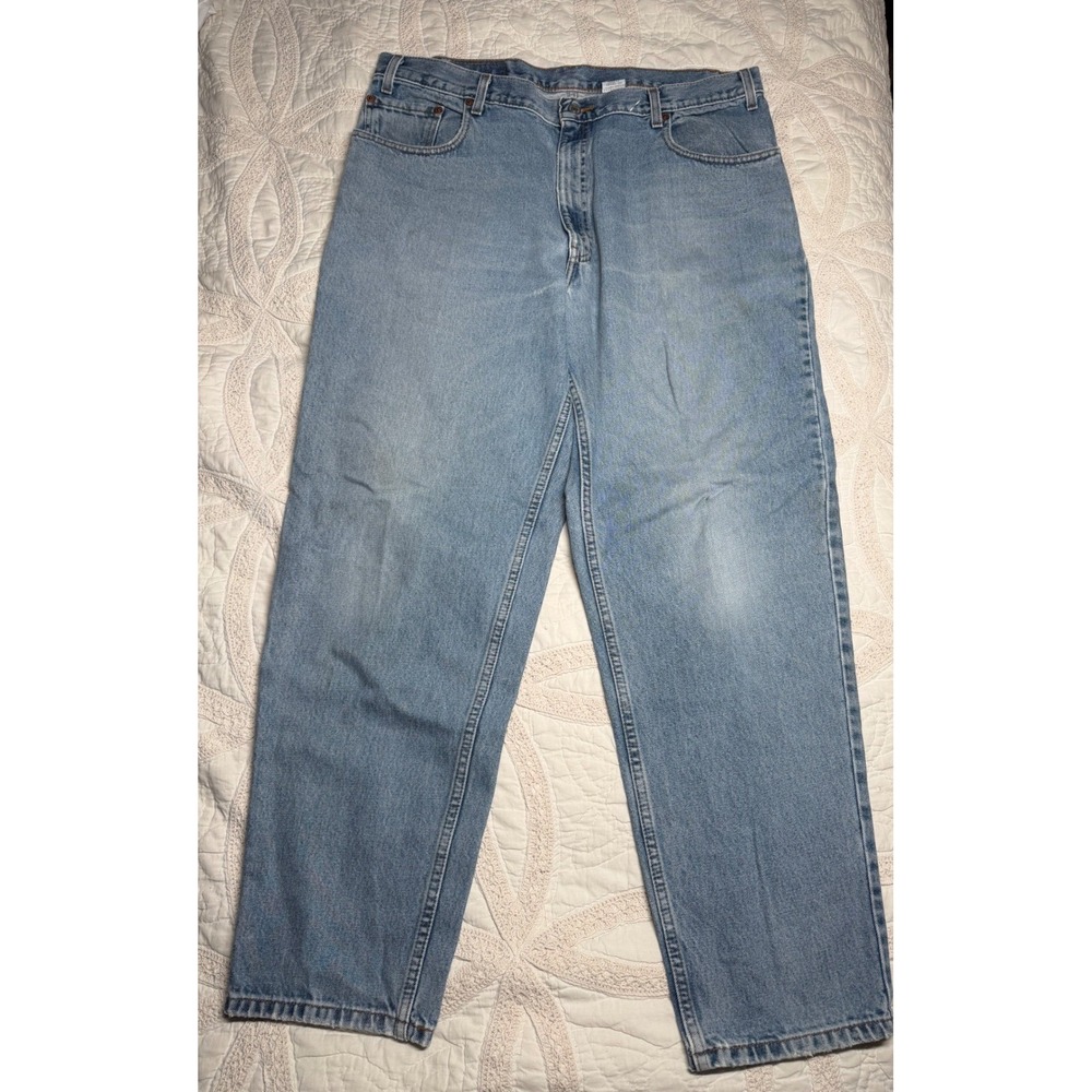 Levi's 560 Vintage Y2K Jeans Grunge Dad Workwear Light Wash Loose Fit Mens 40x32
